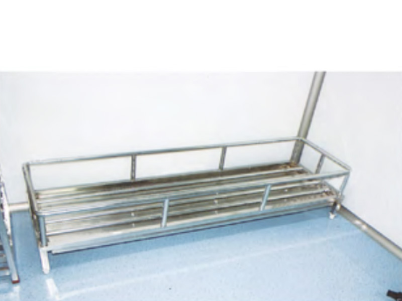 LH0056-帶護欄帶接水盤地架