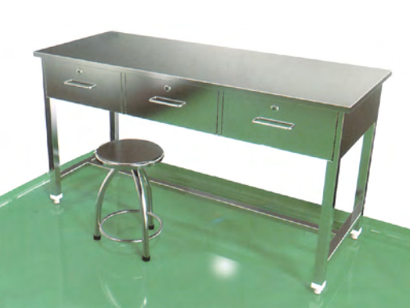 LH0046-三抽屜記錄桌