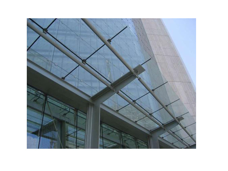 不銹鋼雨棚加工